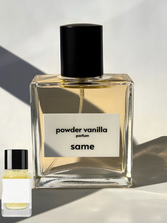 Powder vanilla